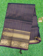 Mangalagiri Pattu Sarees With Small Checks Design