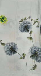 Fancy Floral Print Sarees