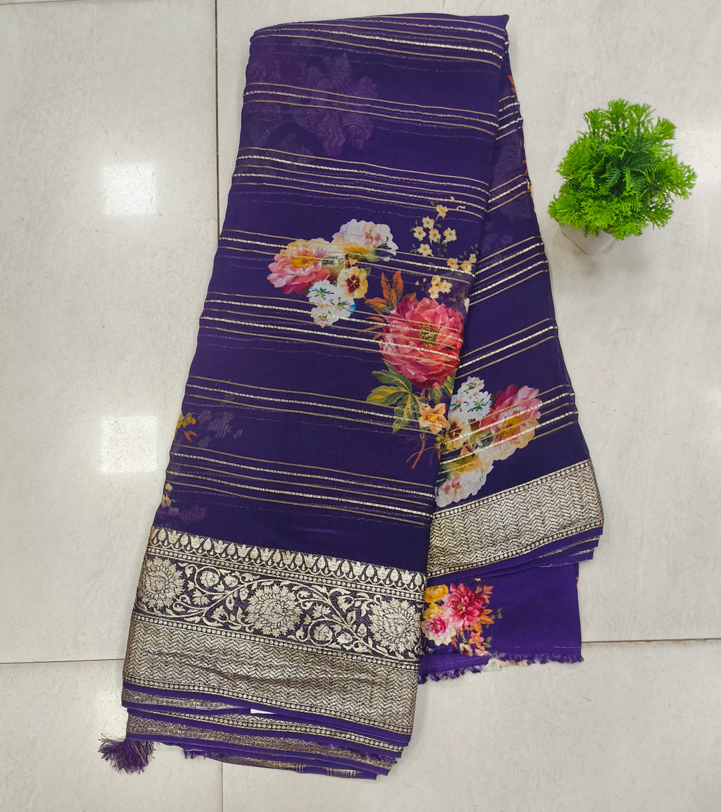 Georgette sarees