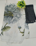 Fancy Floral Print Sarees