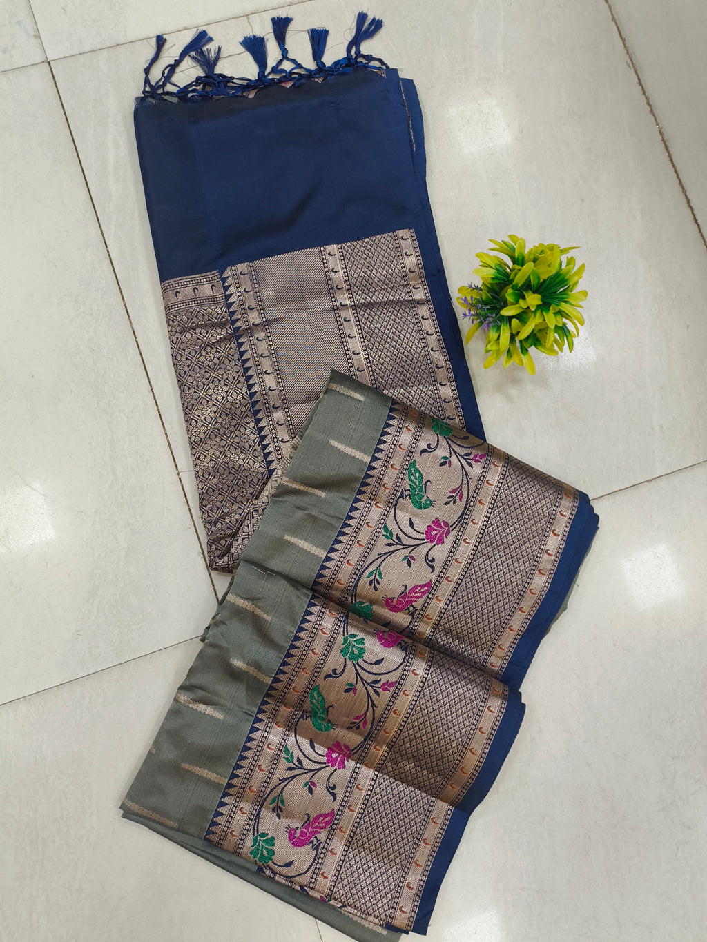 Semi Vintage Sarees
