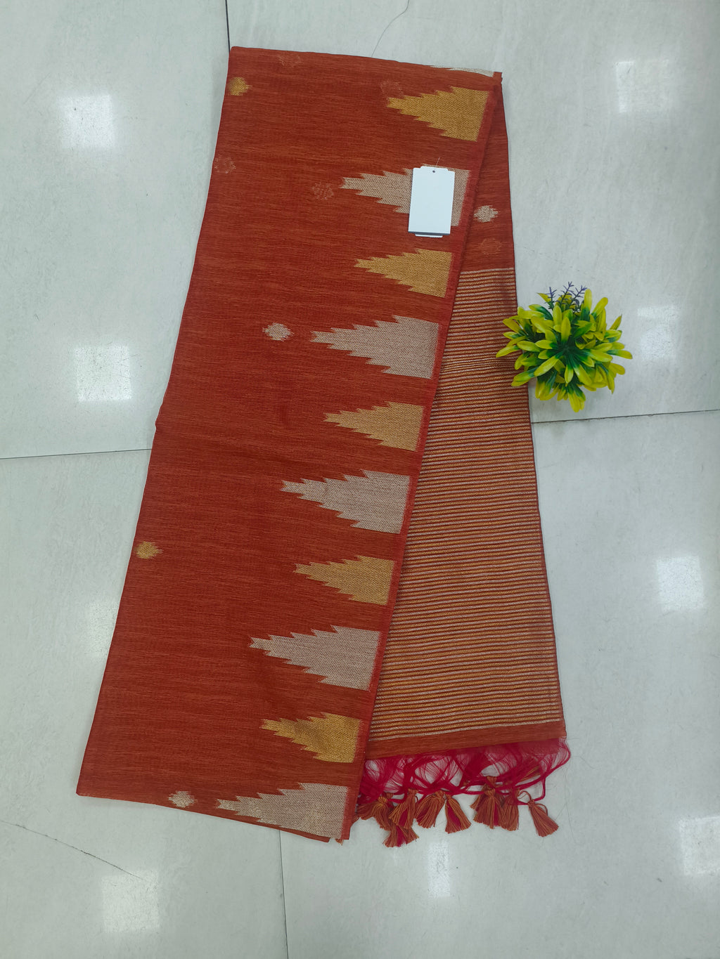 Lenin Jamudani Temple Border Colours