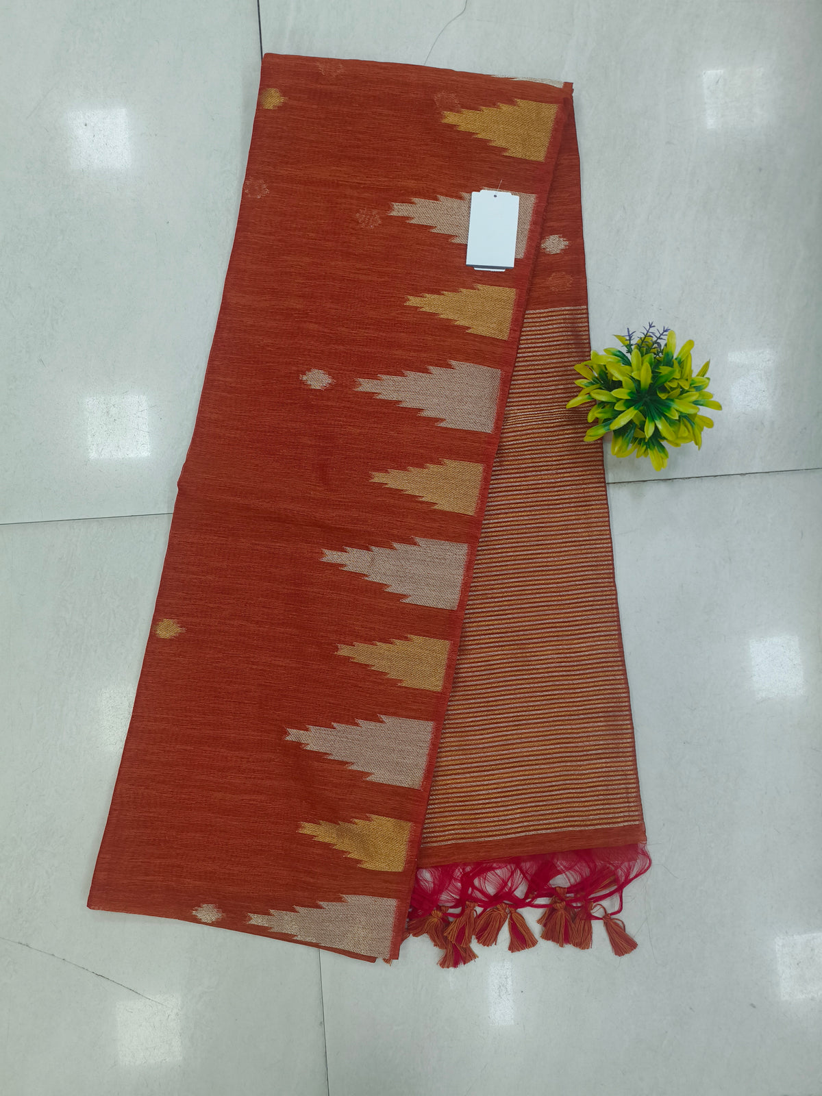 Lenin Jamudani Temple Border Colours
