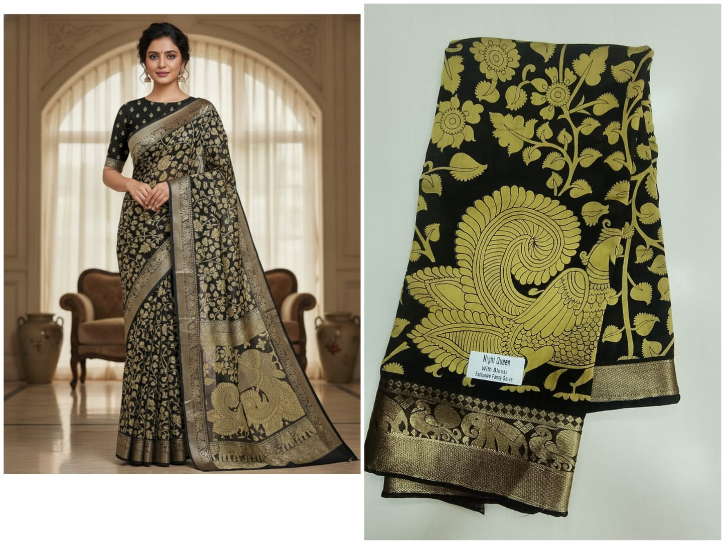 mangalagiri silk sarees with an folral weaving with an elegant zari border