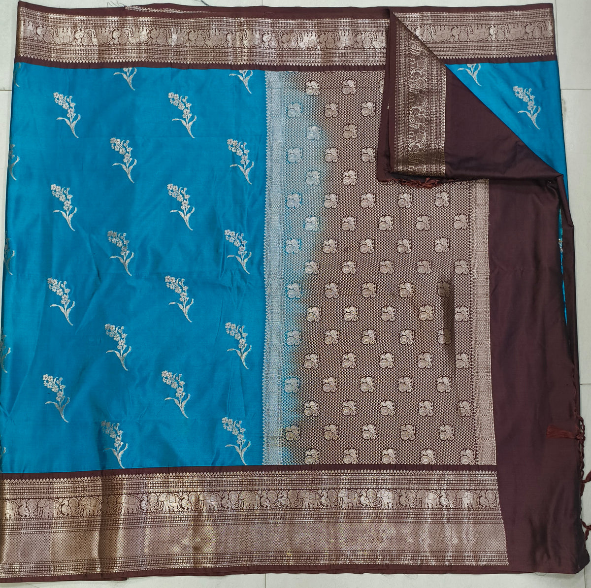Semi Vintage Sarees