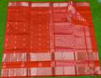 Mangalagiri Pattu Sarees With Gap Border