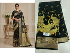 Mangala Giri Silk Sarees With Floral Weaving An Elegant Zari Border
