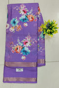 Georgette Gap Border Sarees