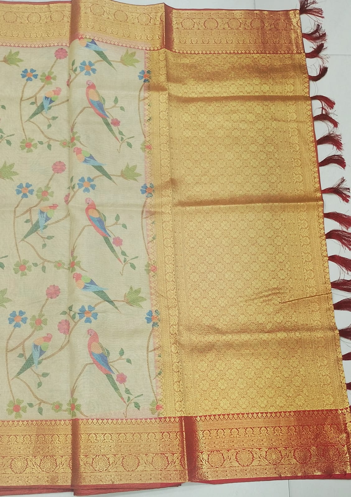 Crush Kota Sarees With Beautiful Design