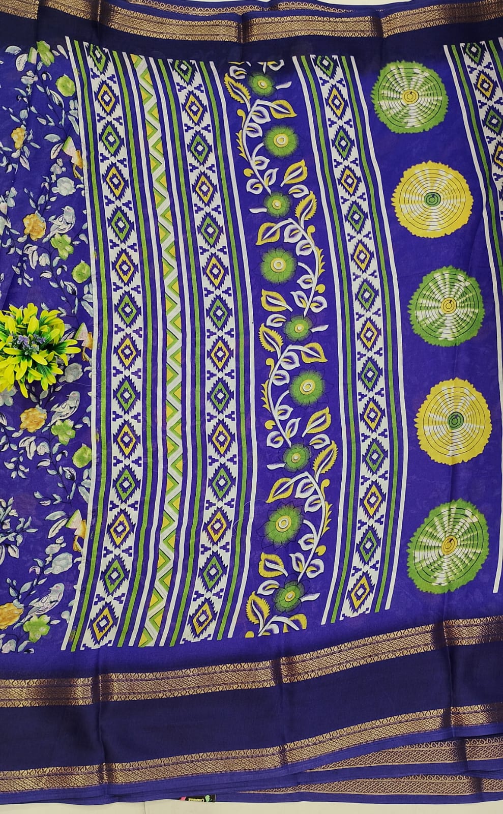 GEORGETTE GAP BORDER