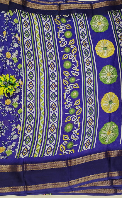 GEORGETTE GAP BORDER