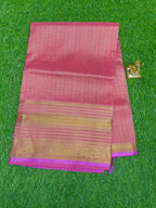 Mangalagiri Pattu Sarees With Small Checks Design