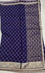 Chinon Scollop  Sarees