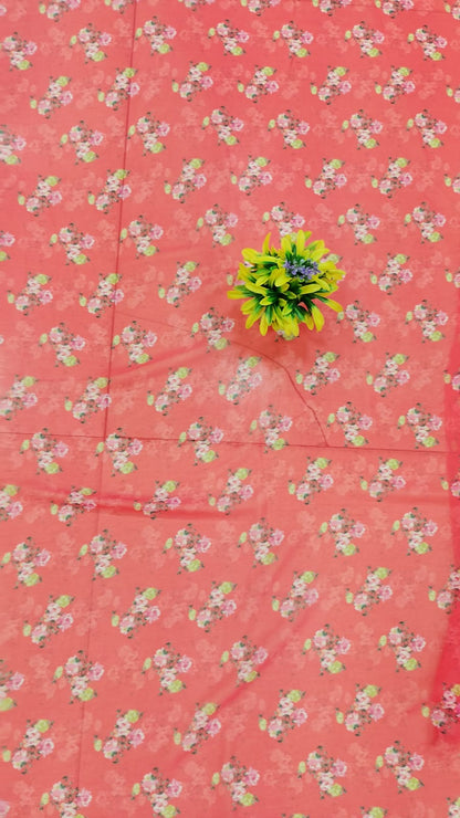 SATIN GEORGETTE SAREE