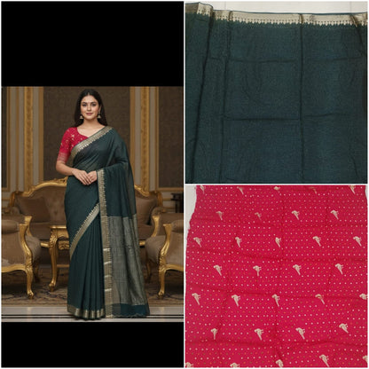 Banaras jarget saree