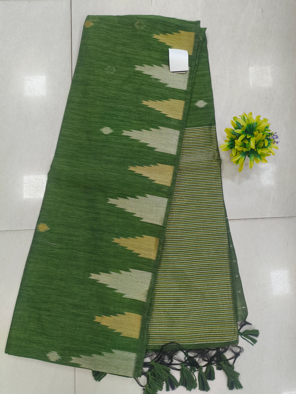 Lenin Jamudani Temple Border Colours