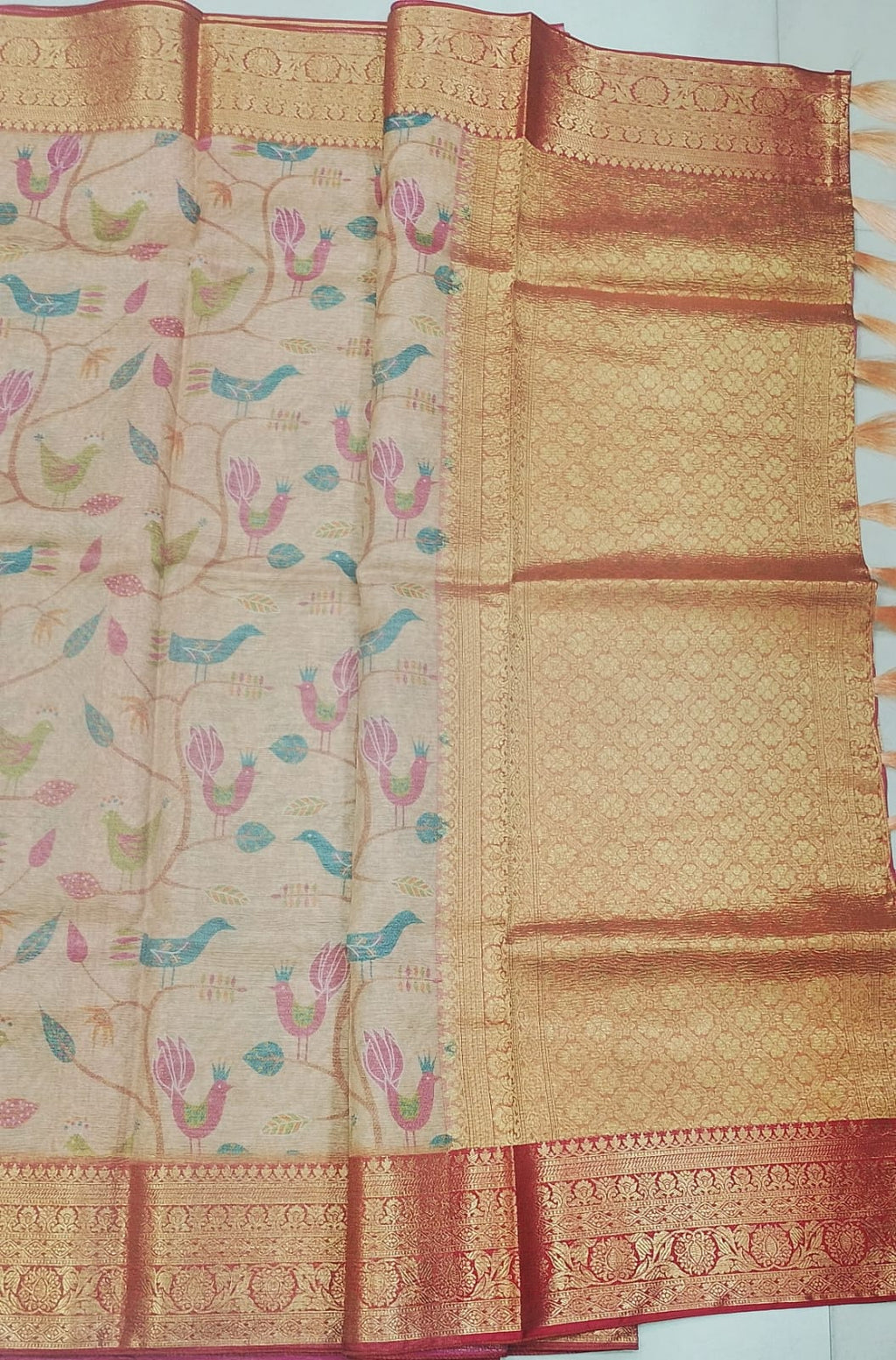 Crush Kota Sarees With Beautiful Design