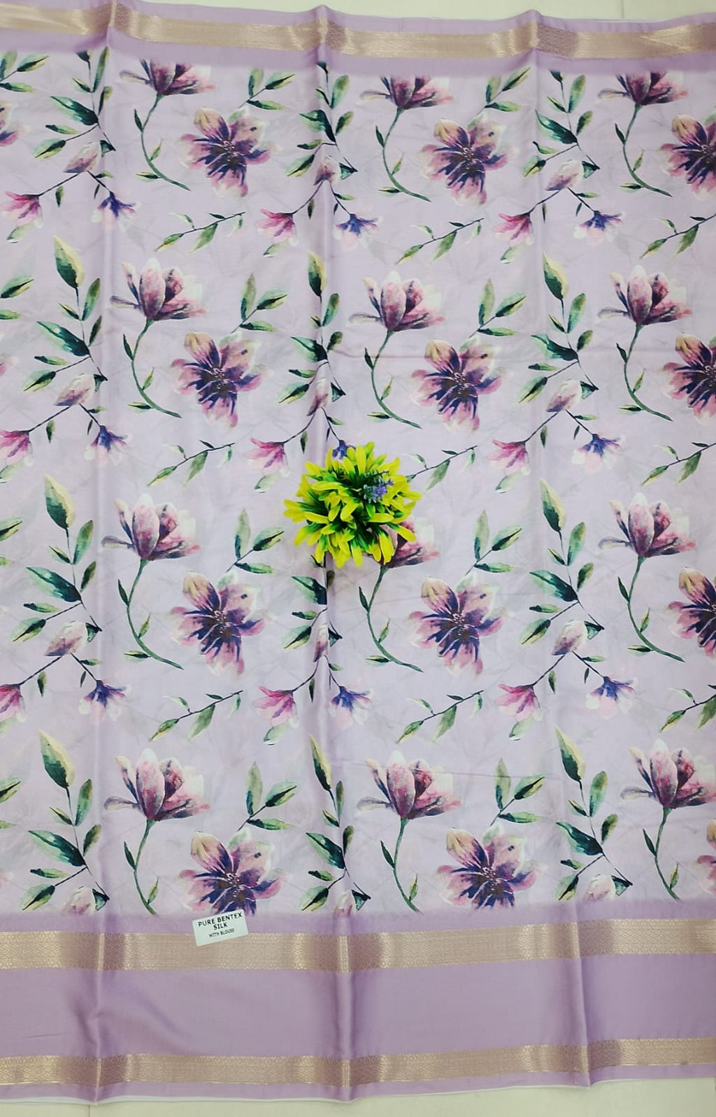 Georgette Gap Border Sarees