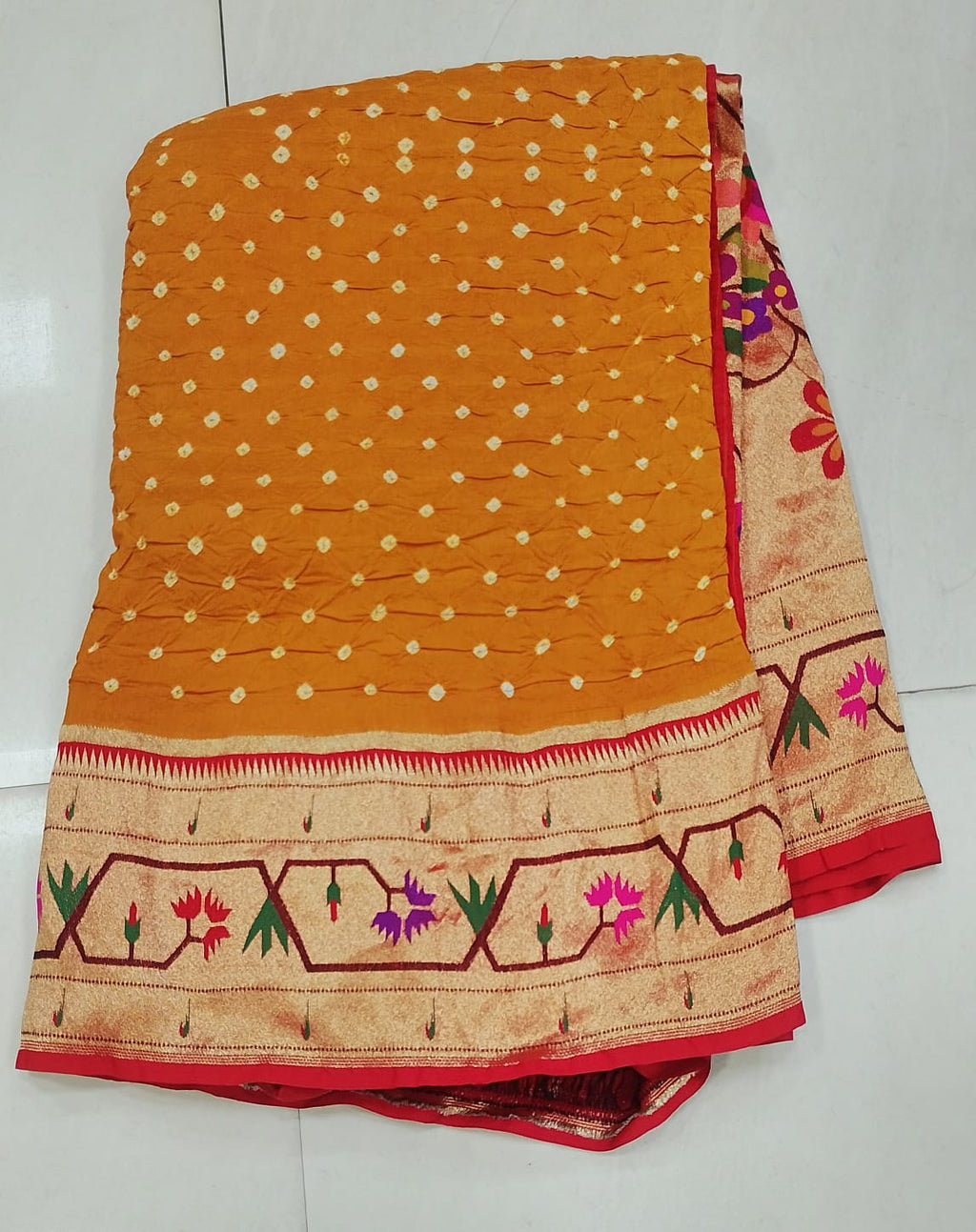 Bandhani Sarees
