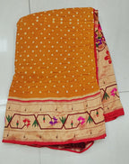Bandhani Sarees