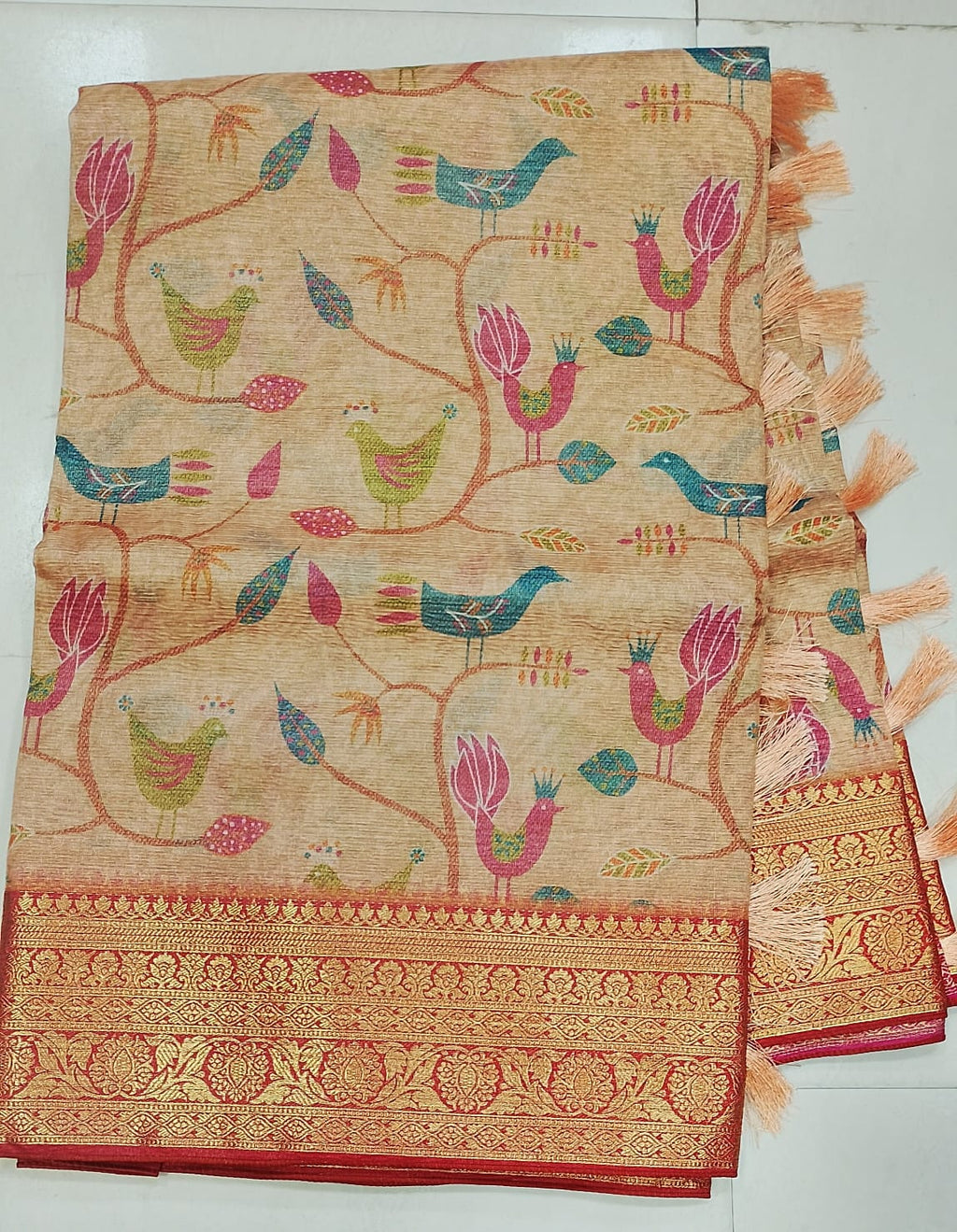 Crush Kota Sarees With Beautiful Design