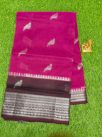 Mangalagiri Pattu Sarees With Birds Design