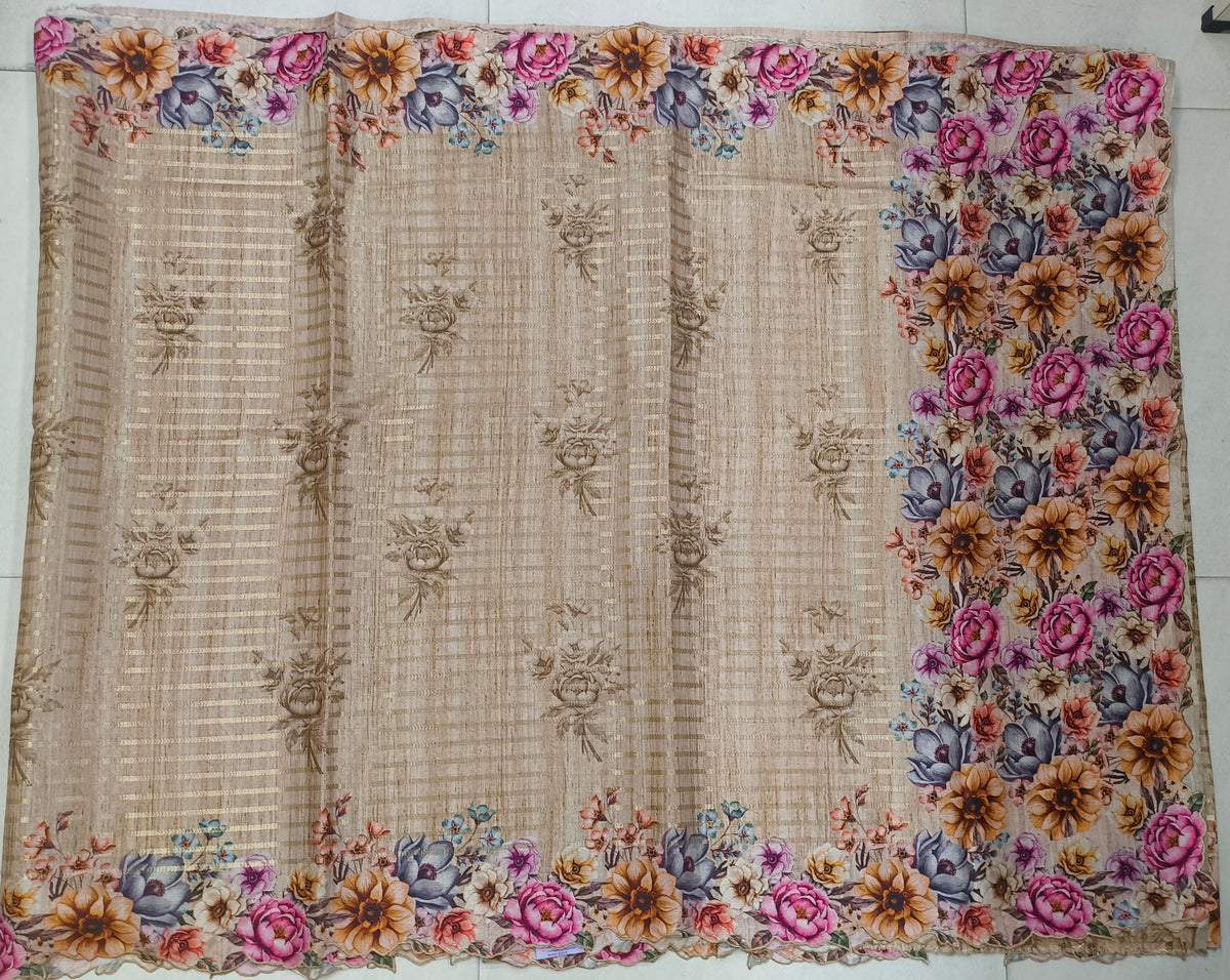 Semi Tussar Sarees
