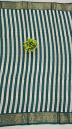 Fancy Saree With Strips