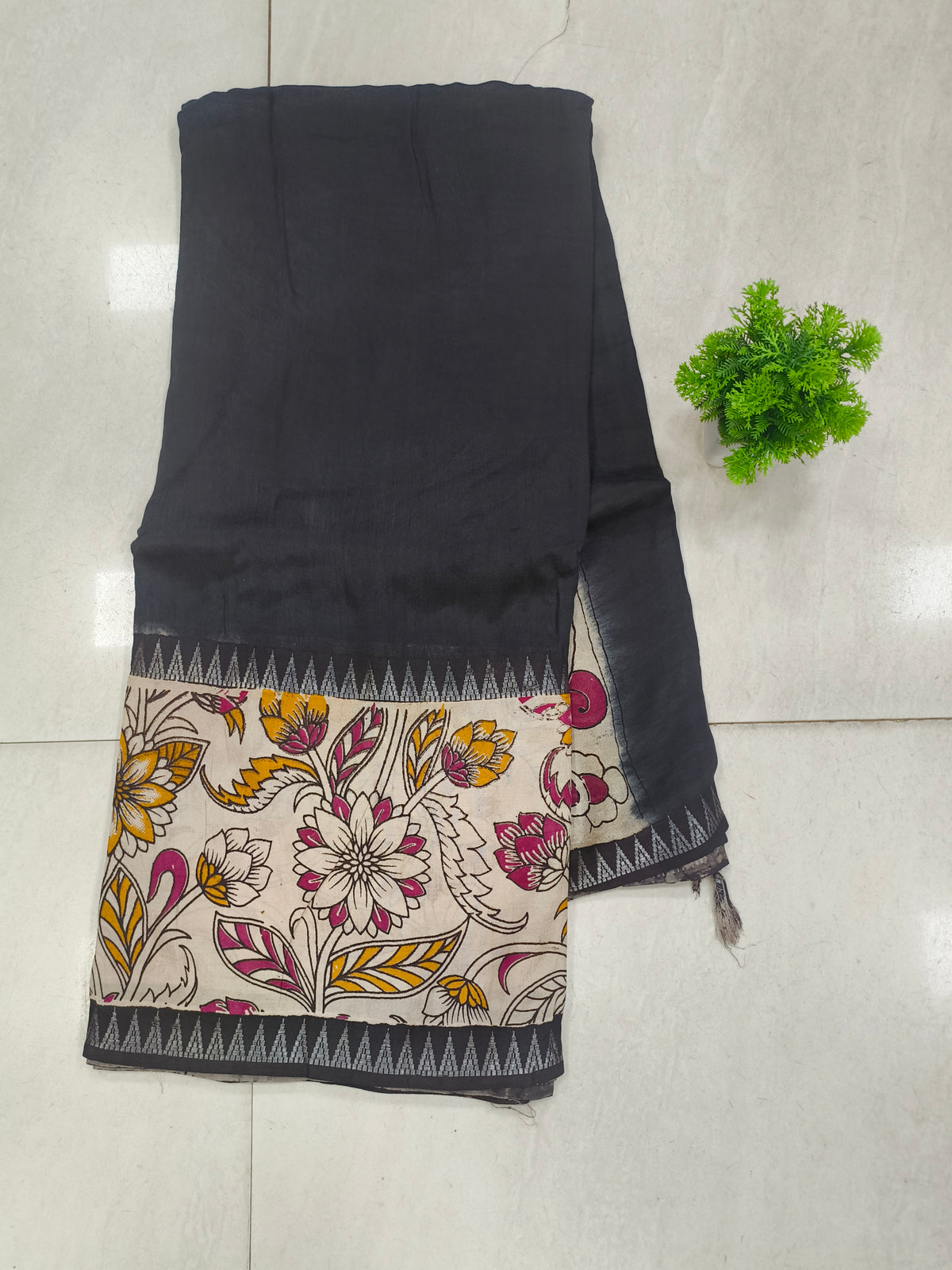 Mangalagiri kalamkari print sarees